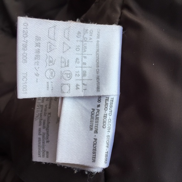 Max Mara Weekend brown hooded puffed coat and 10 - Picture 6 of 8